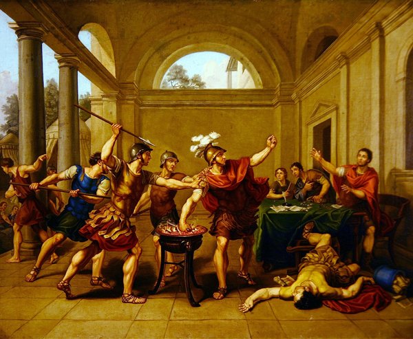 Muzio Scevola, prima del 1802 da Laurent Pecheux
