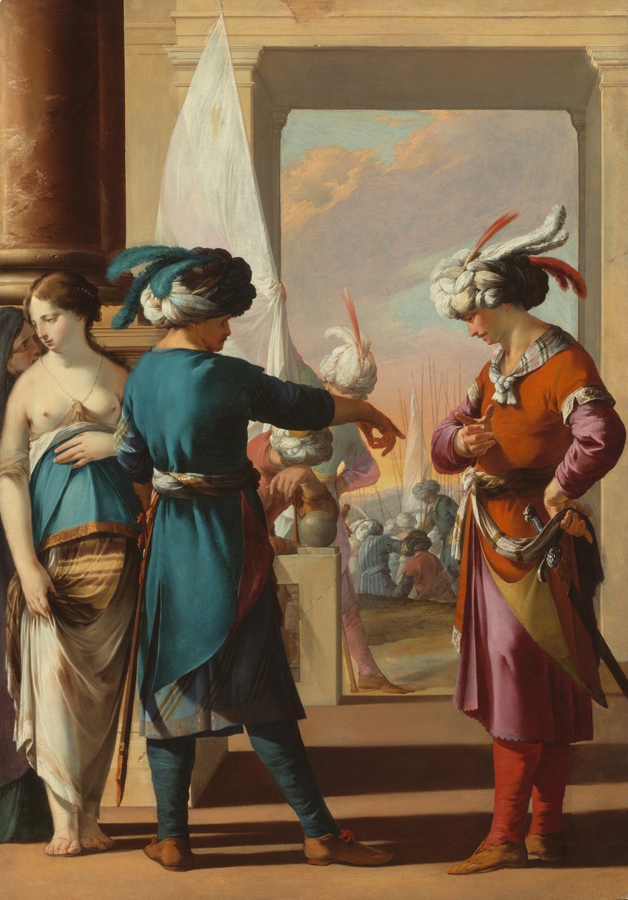 Panthea, Ciro e Araspas da Laurent de la Hyre