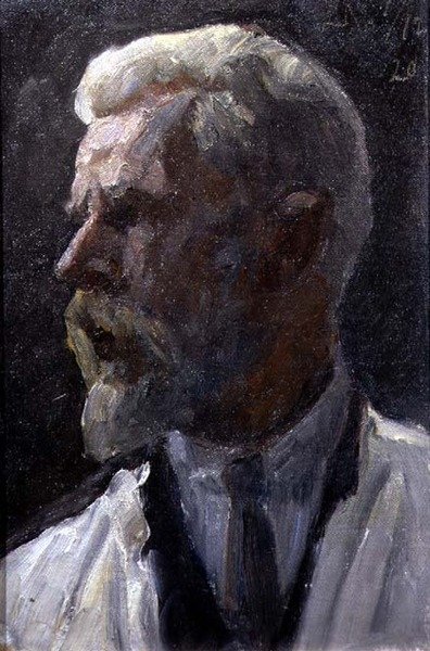 Autoritratto da Laurits Regner Tuxen