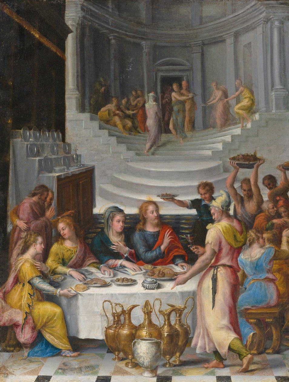 Le nozze di Cana da Lavinia Fontana