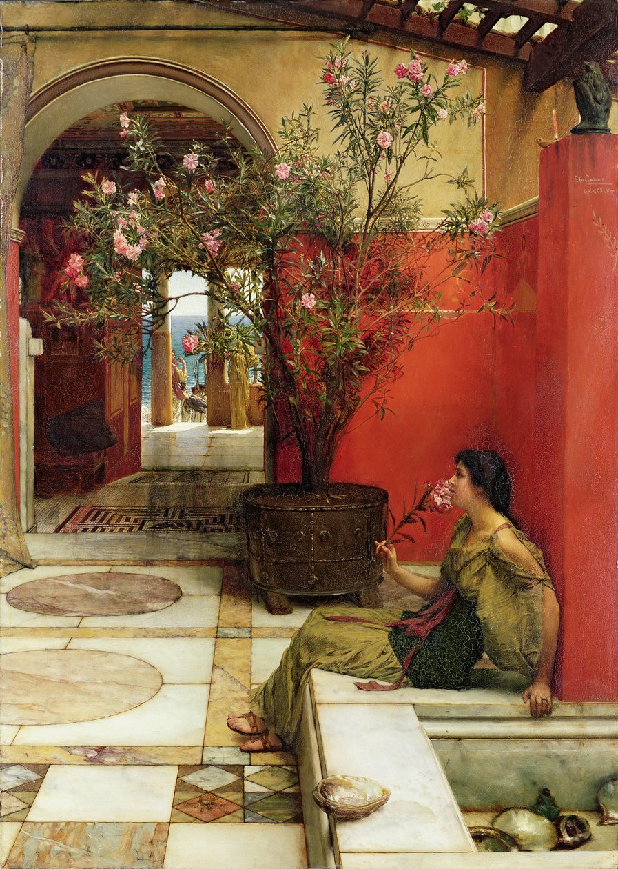 Un oleandro da Lawrence Alma Tadema