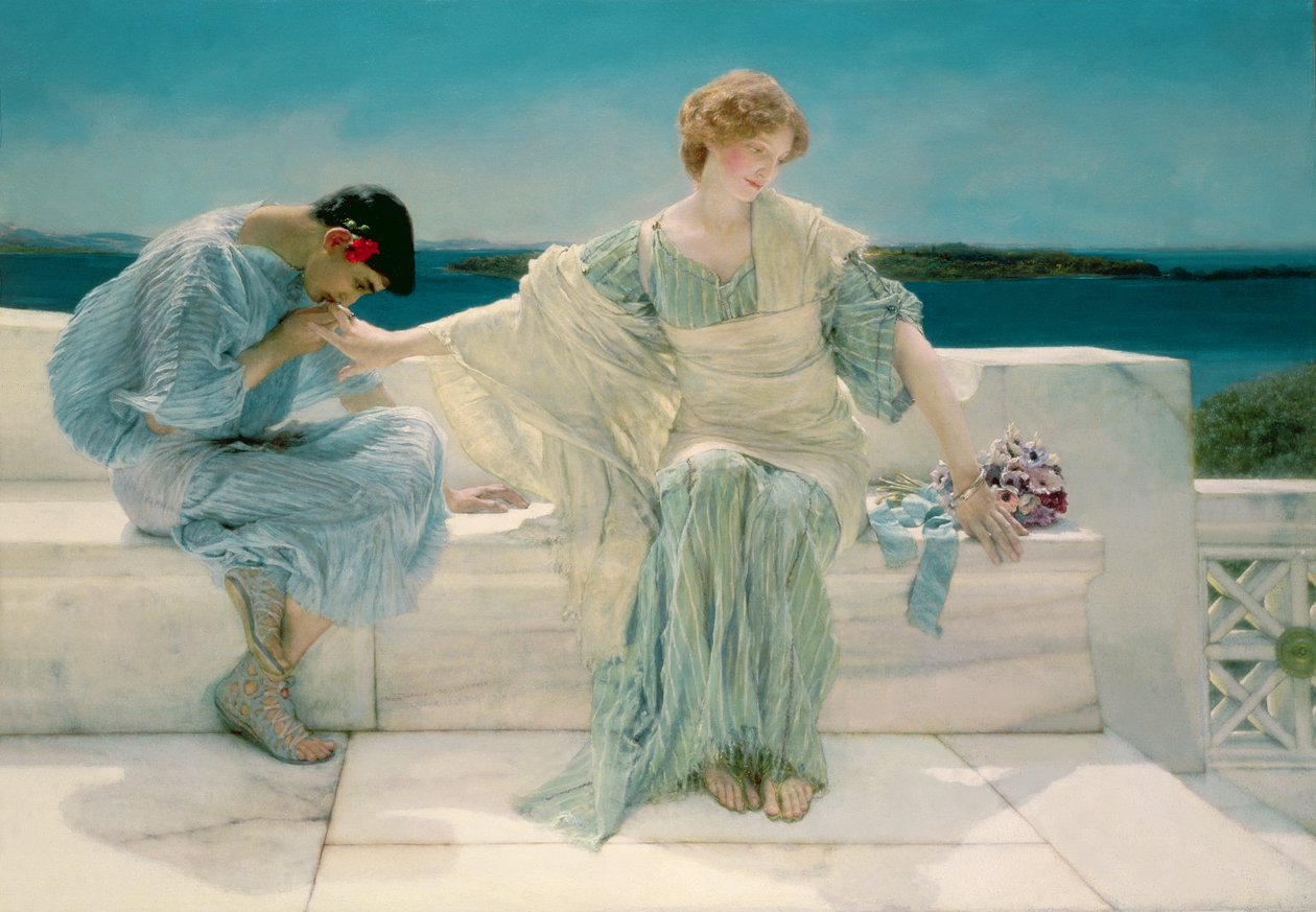 Non chiedermi più, 1906 da Lawrence Alma Tadema