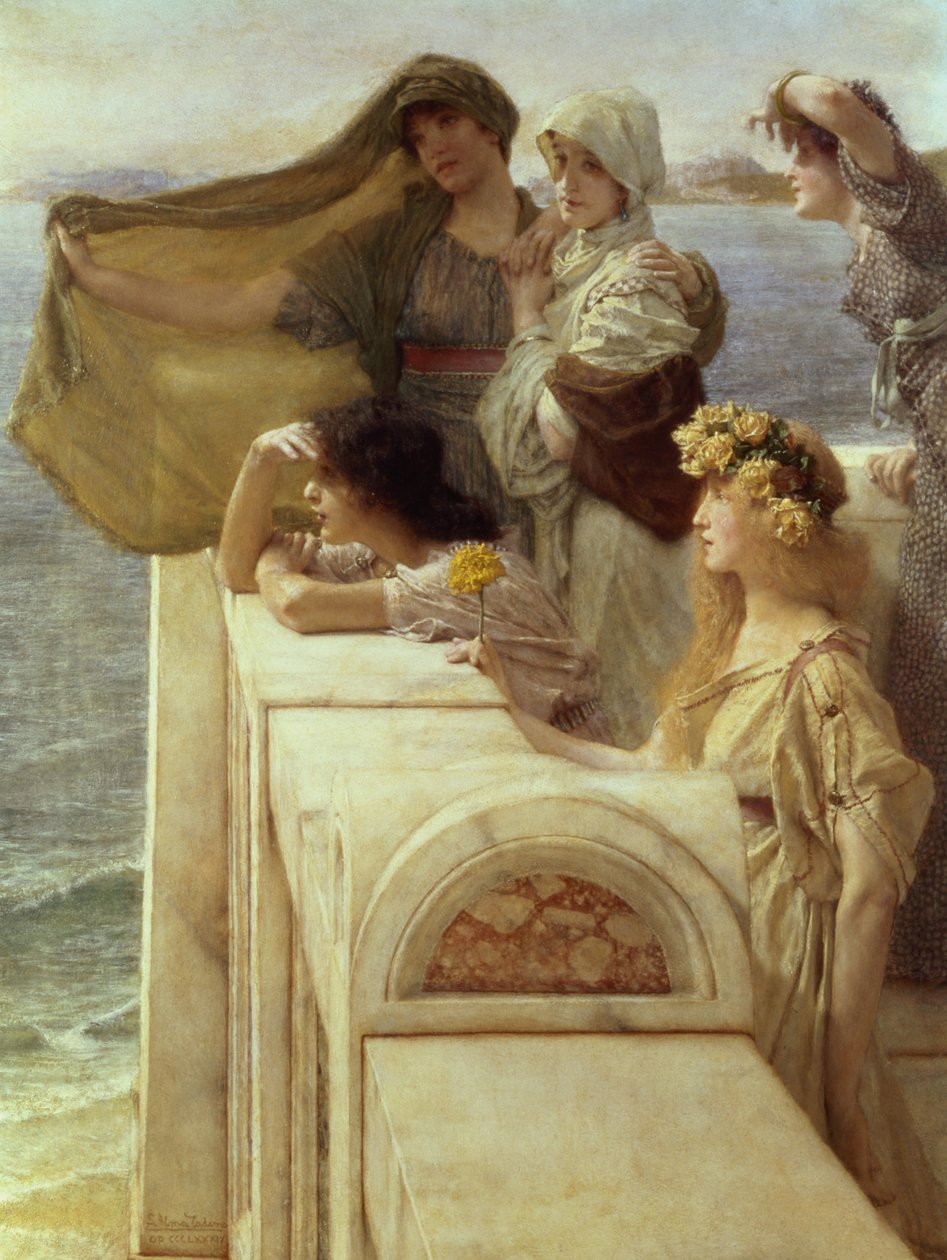 Alla culla di Afrodite, 1908 da Lawrence Alma Tadema