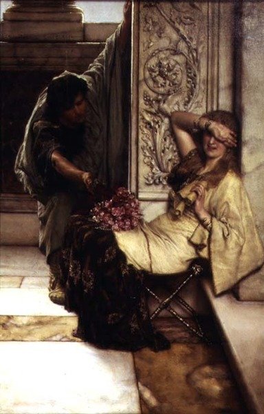 Timido, 1883 da Lawrence Alma Tadema