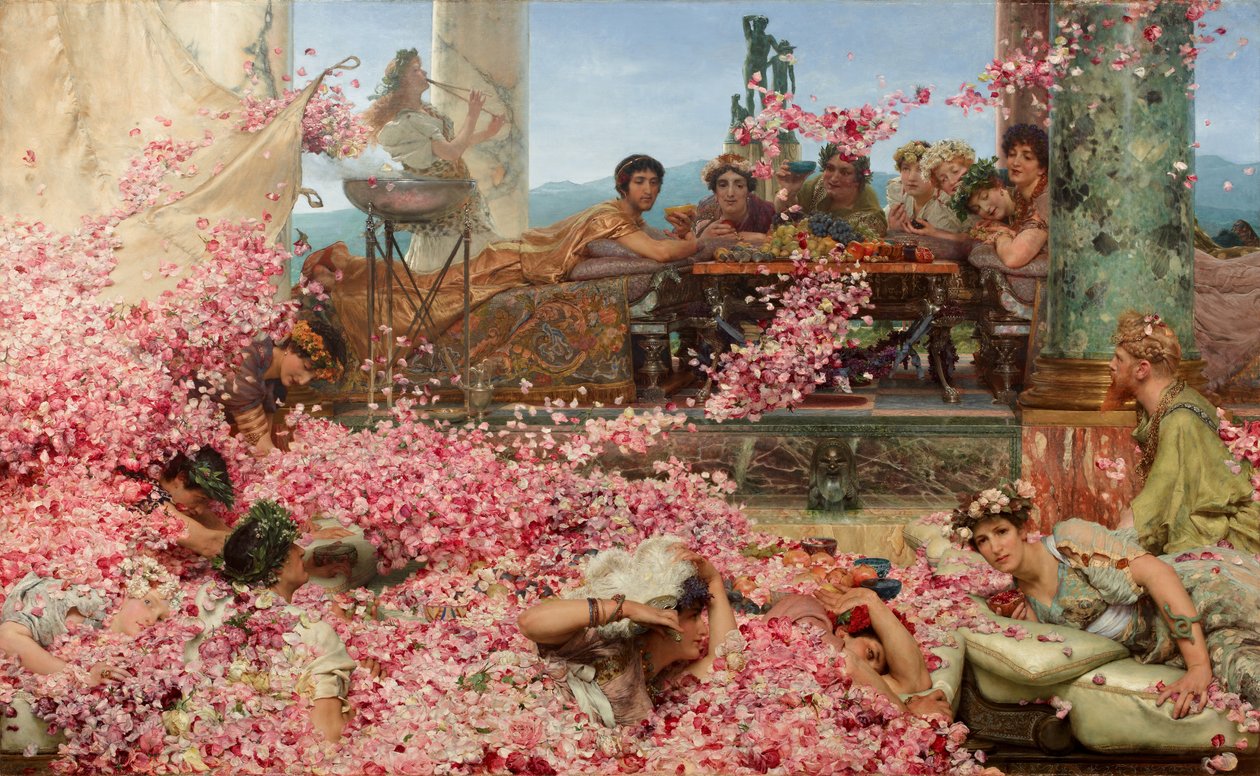 Le rose di Eliogabalo da Lawrence Alma Tadema