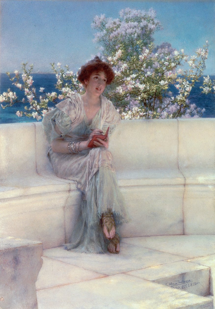 La primavera è qui, tutto va bene nel mondo, 1902 da Lawrence Alma Tadema