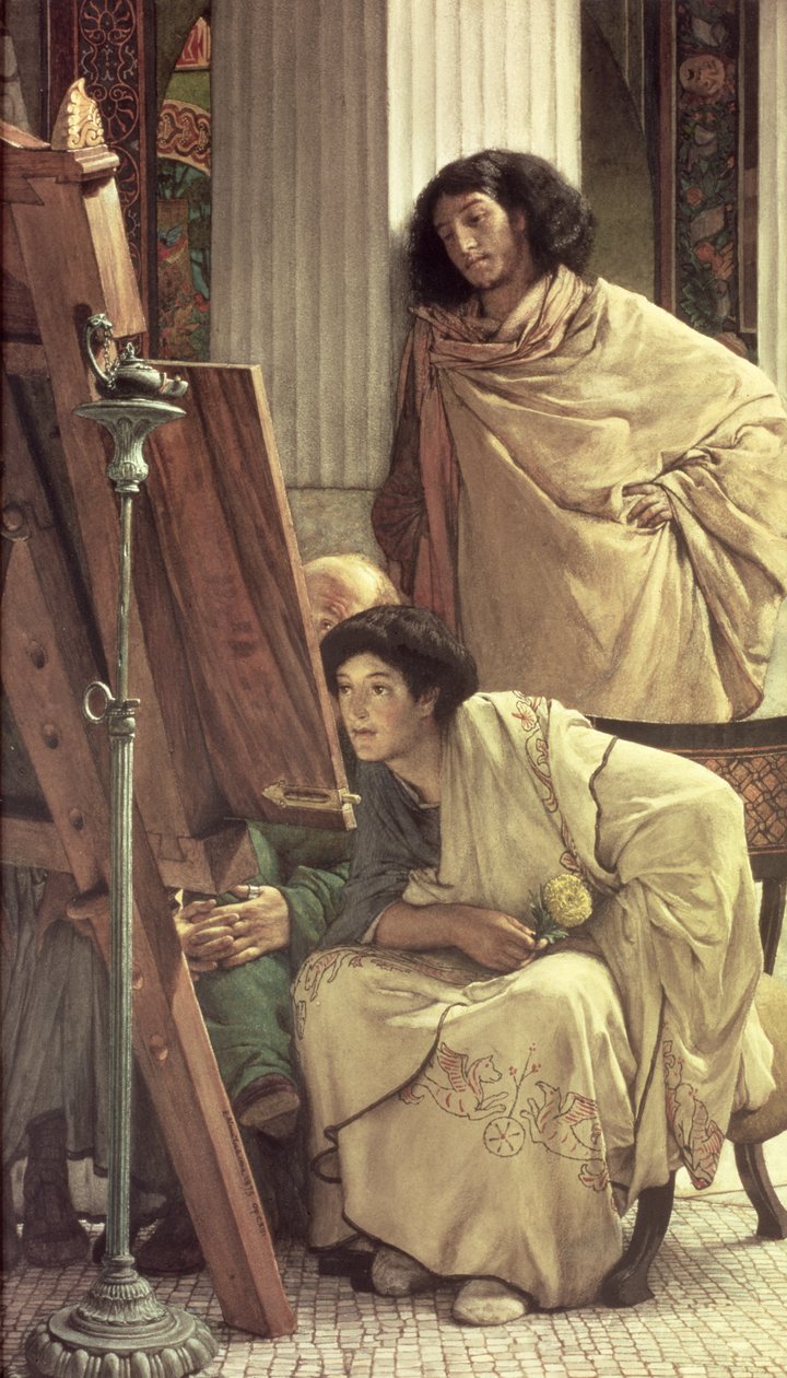 Una visita allo studio, 1873 da Lawrence Alma Tadema