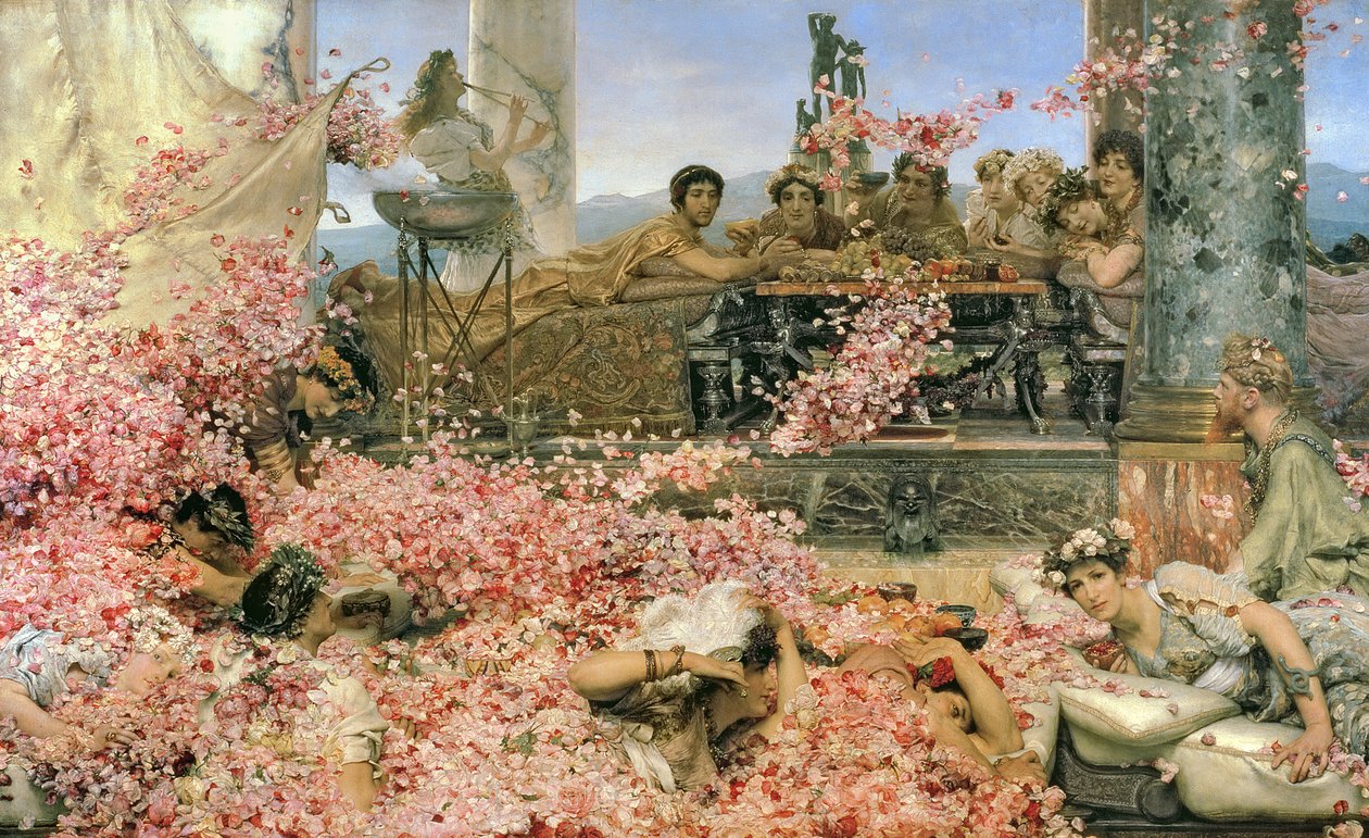 Le Rose di Eliogabalo, 1888 da Lawrence Alma Tadema