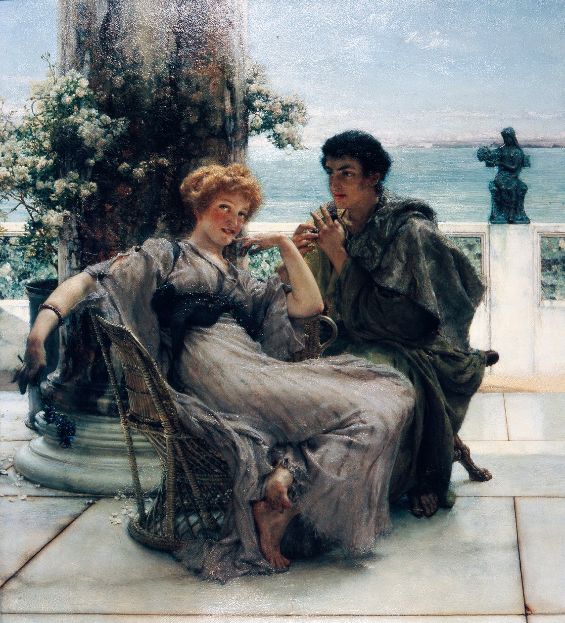 Corteggiamento (La Proposta) da Lawrence Alma Tadema