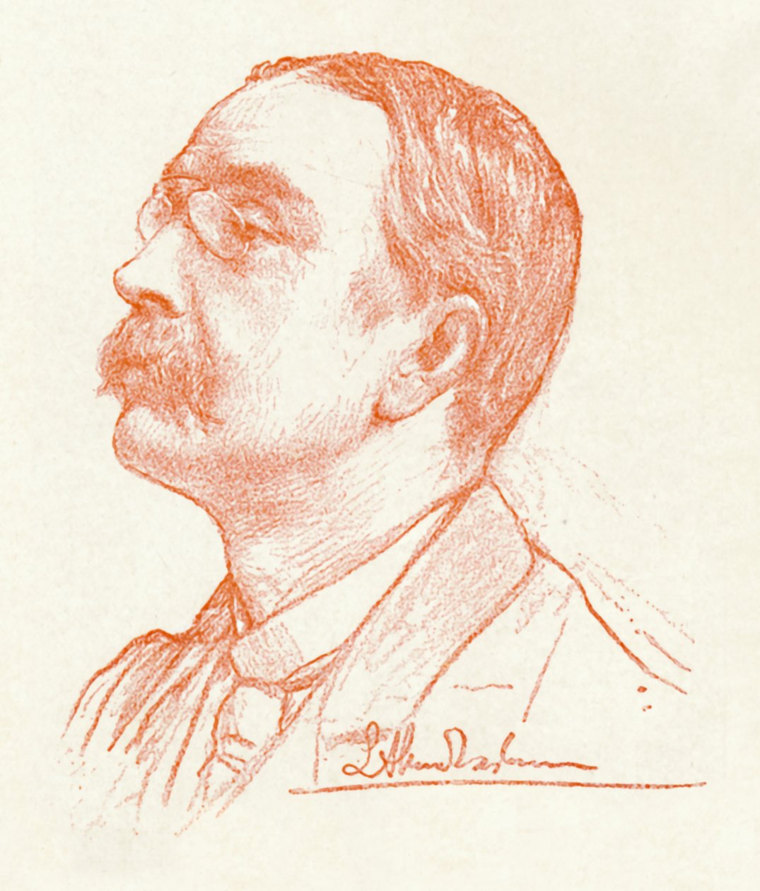 G. H. Boughton, R.A., 1896 da Lawrence Alma Tadema