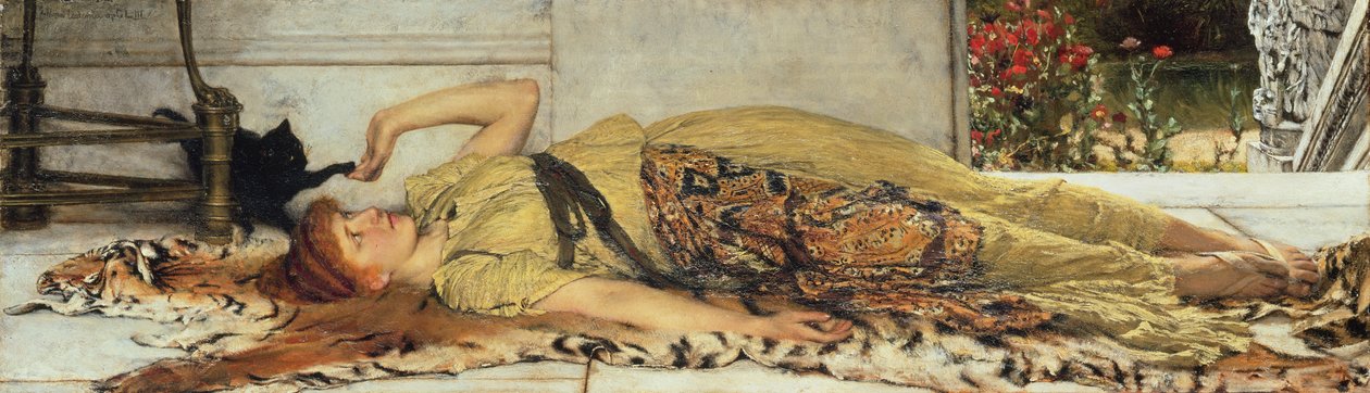 Giardino dei giochi, 1875 da Lawrence Alma Tadema
