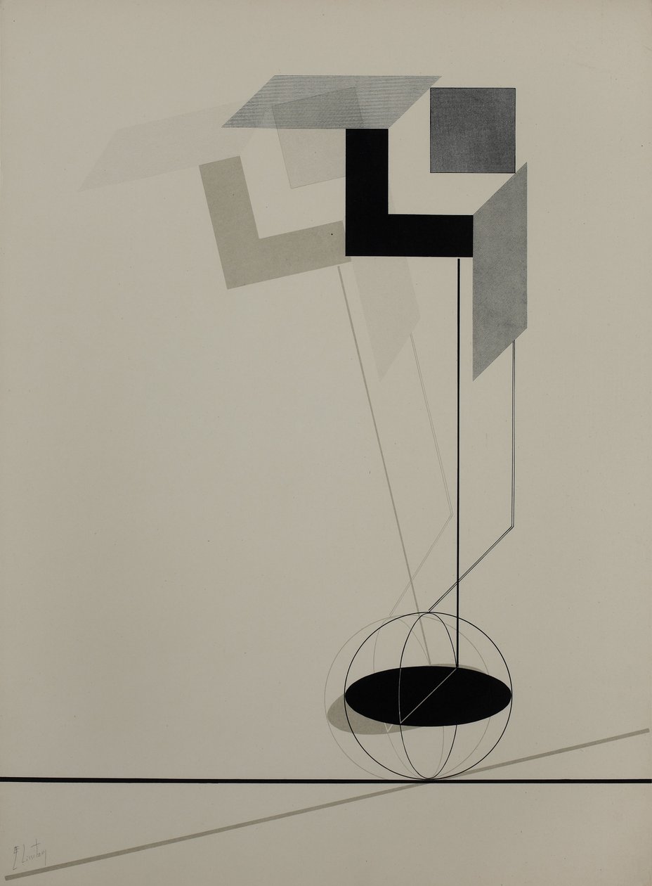 Kestnermappe Proun, Rob. Levnis e Chapman GmbH Hannover -2 da Eliezer Markowich Lissitzky