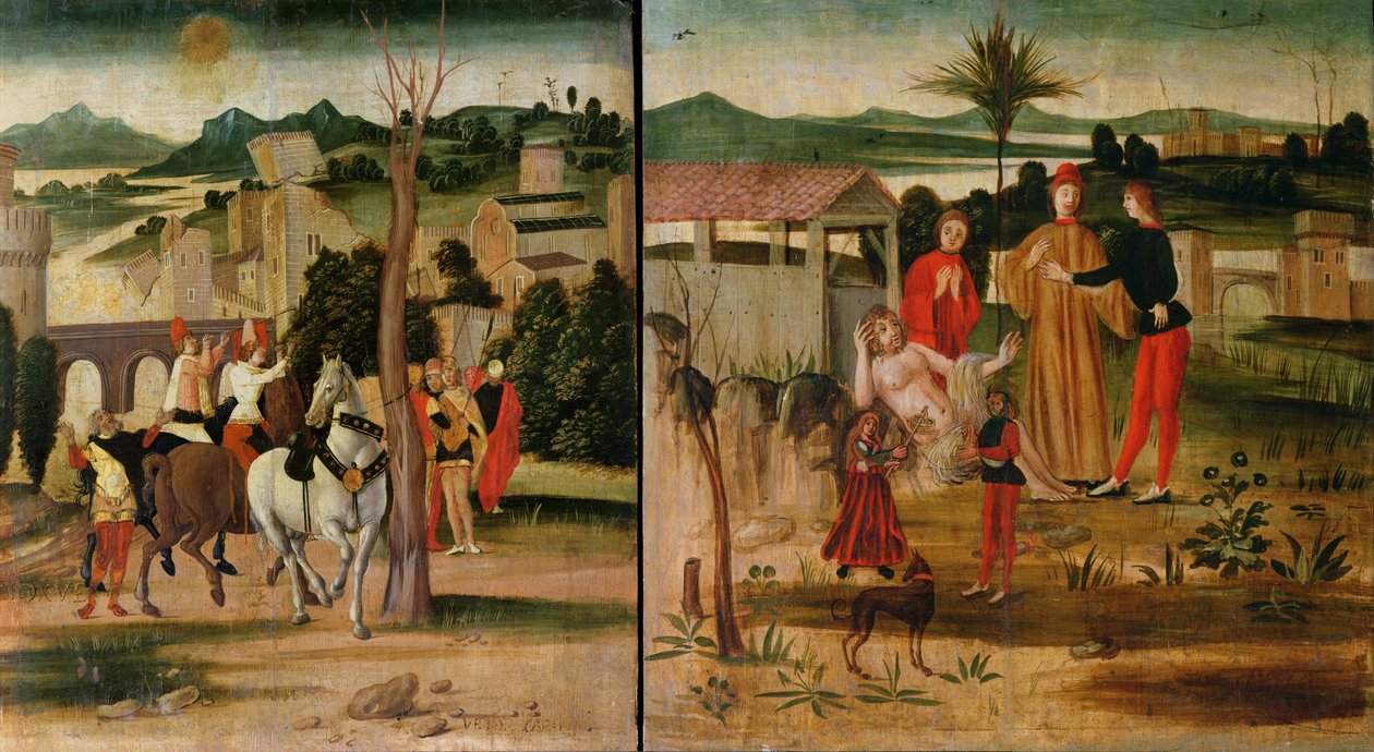 Giosuè alle mura di Gerico da Lazzaro Bastiani