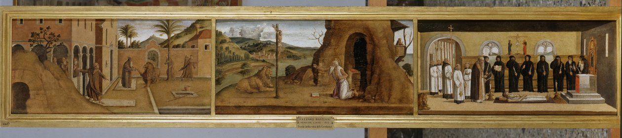 Storie di San Girolamo da Lazzaro Bastiani