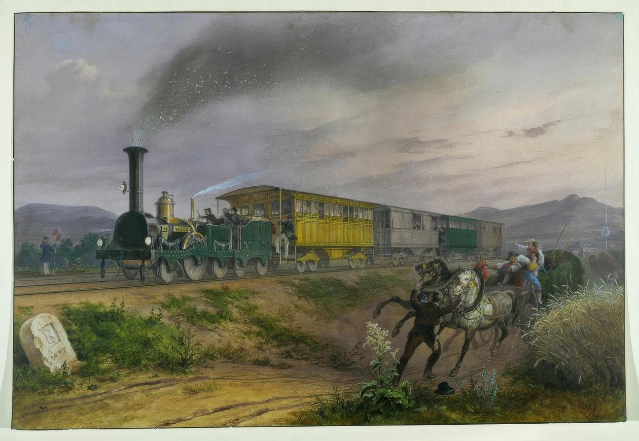 Ferrovia meridionale di Vienna da Leander Russ