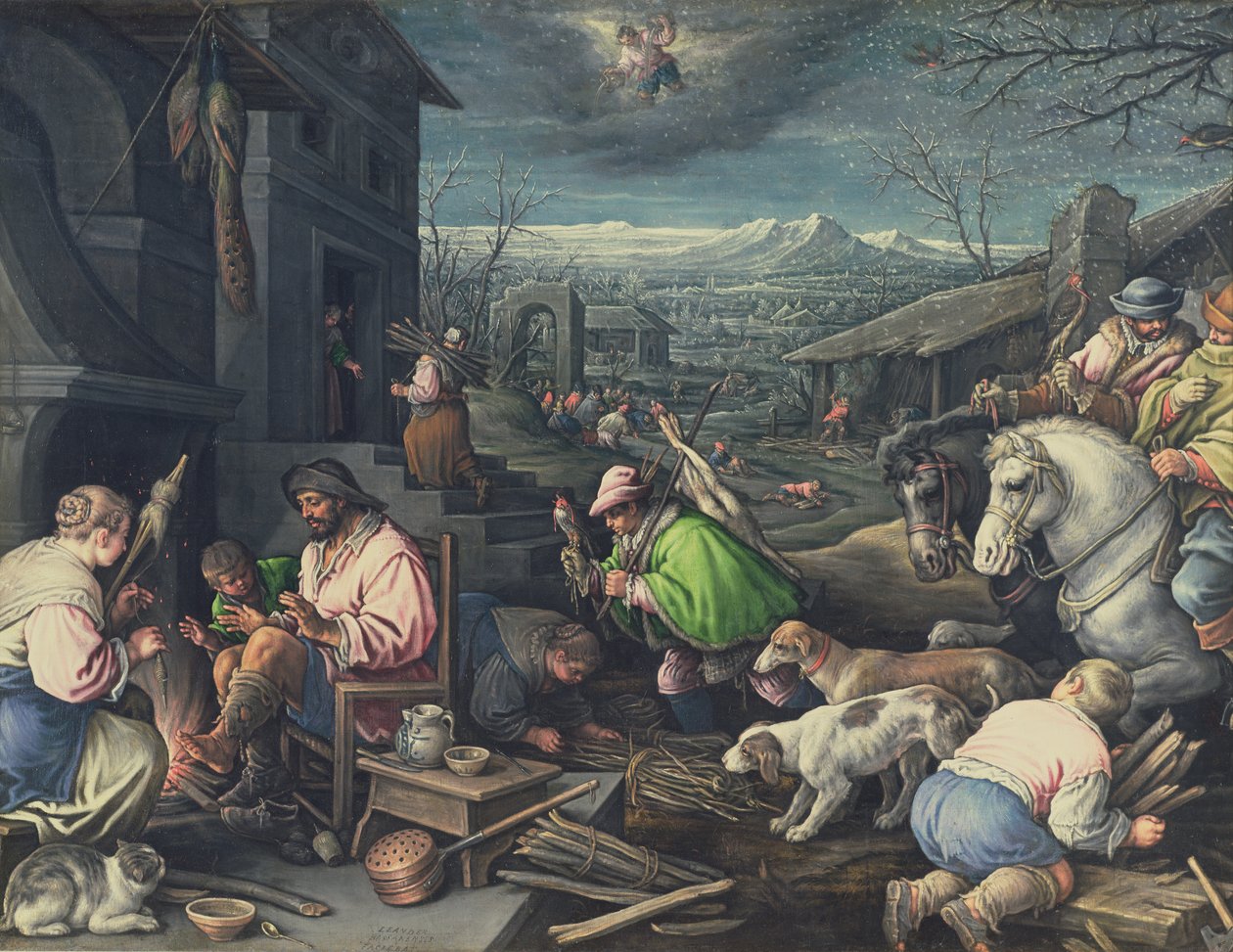 Gennaio, 1595-1600 da Leandro da Ponte Bassano