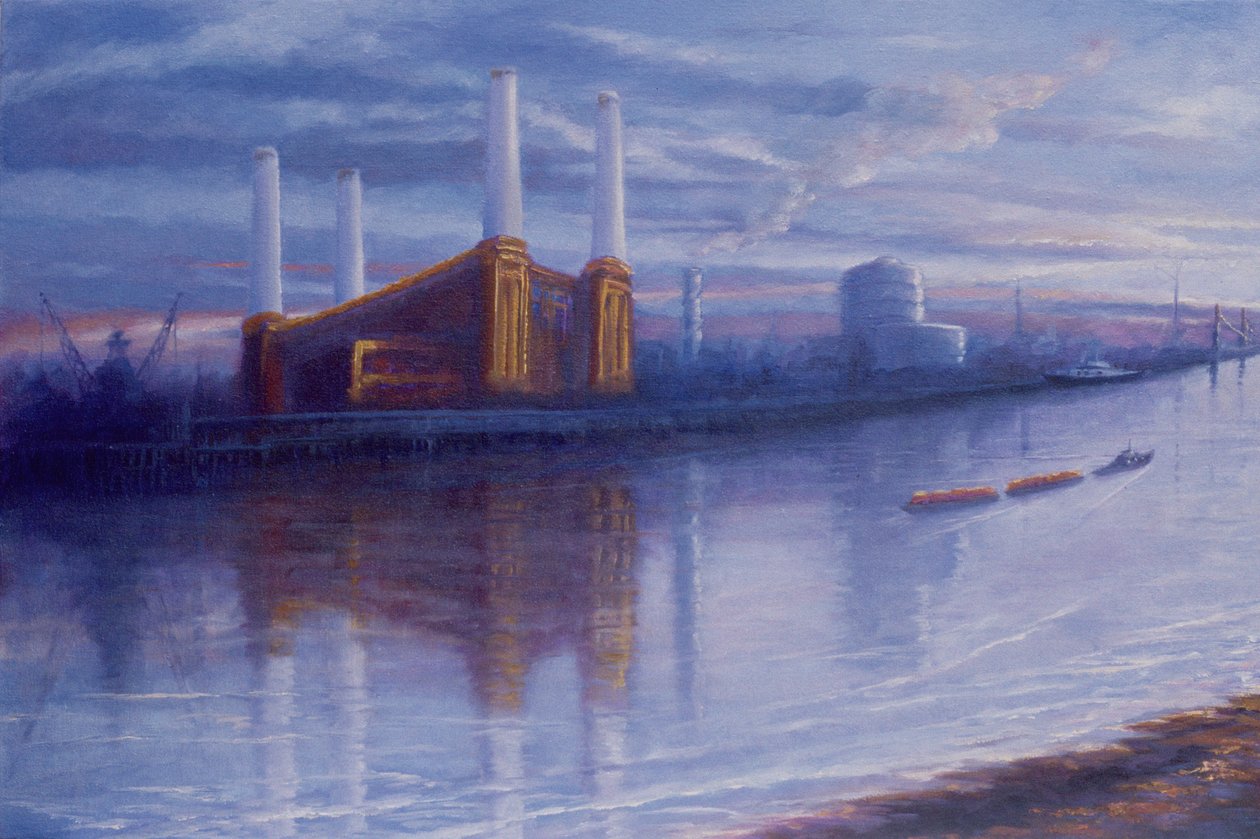 Vecchia gloria, 1999 Battersea Power Station, Tamigi da Lee Campbell