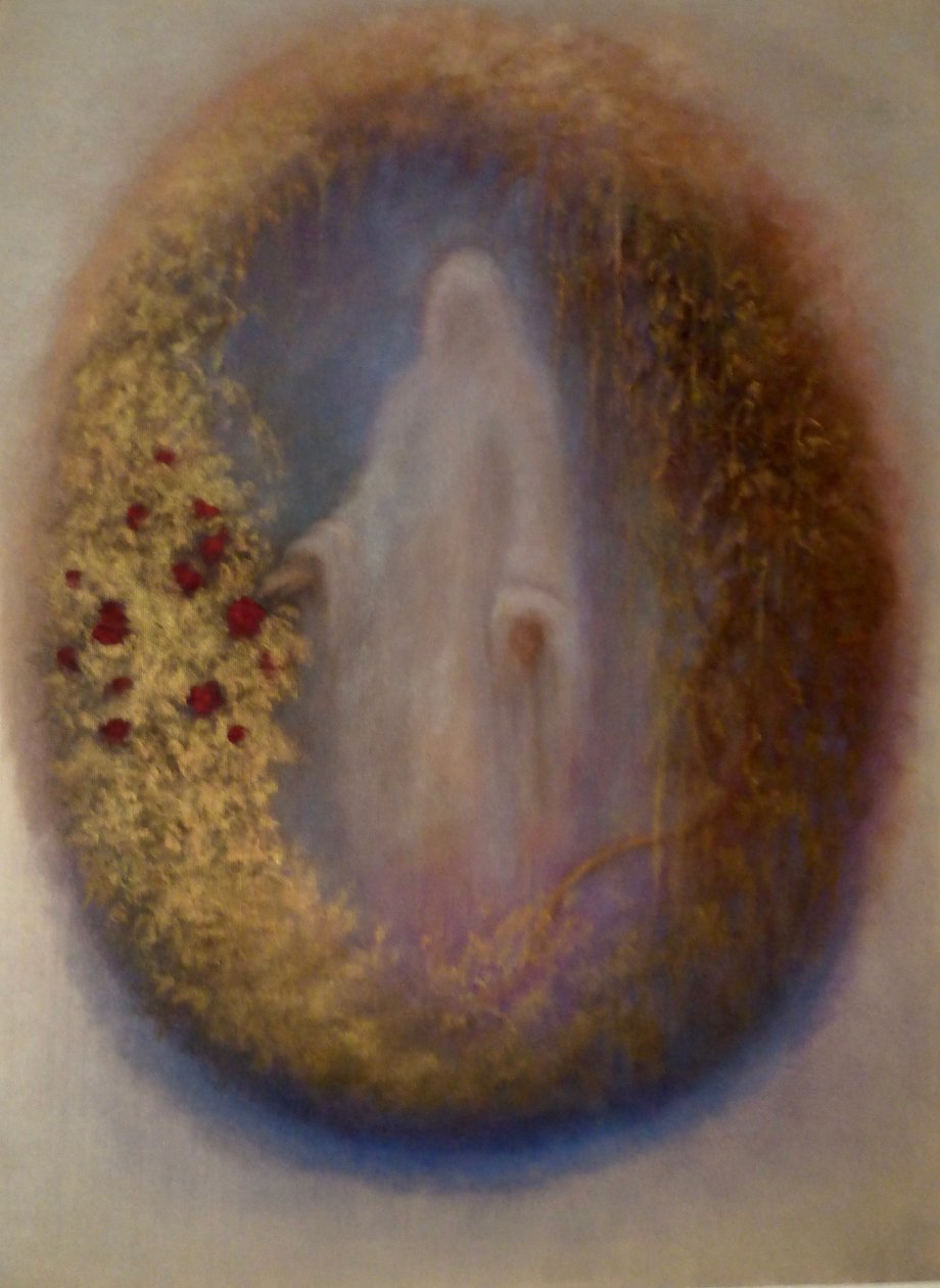 Benedictio, 2024 (olio su tela) da Lee Campbell