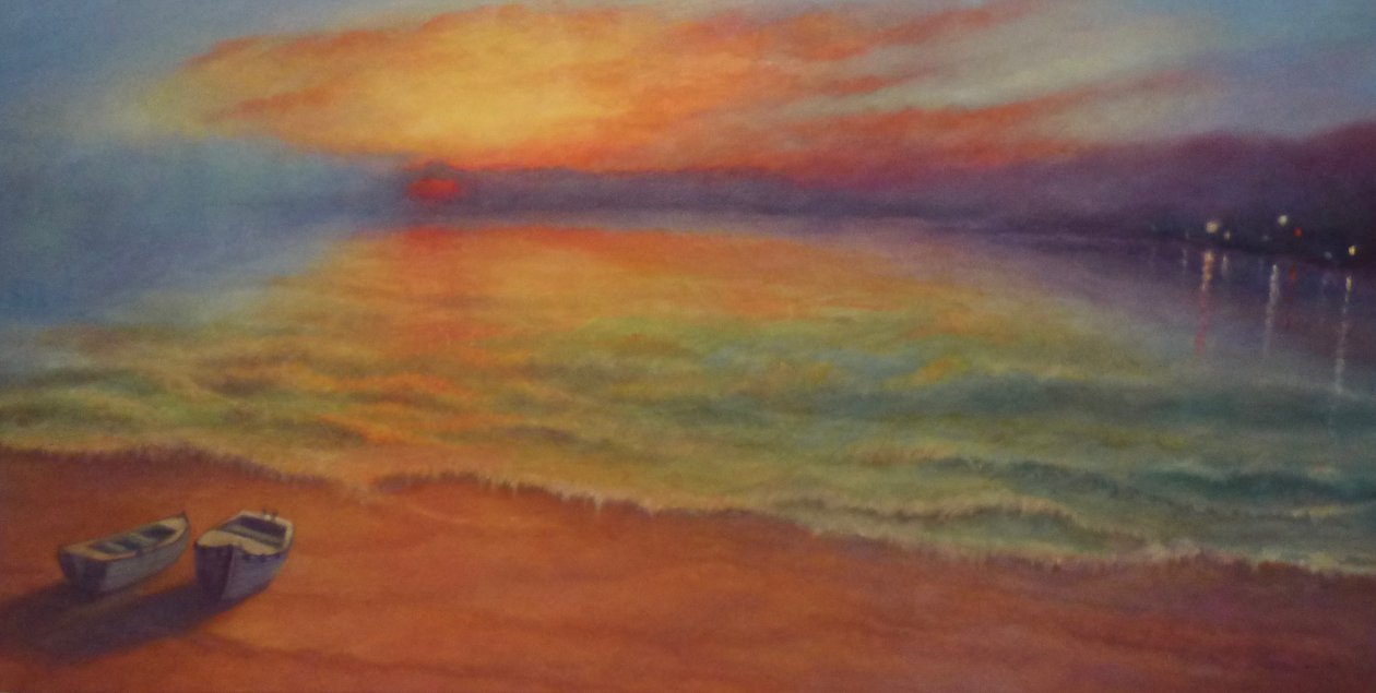 Sera Rendezvouz, 2024 (olio su tela) da Lee Campbell