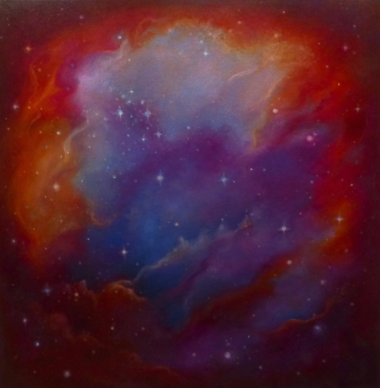 Nebulosa Carmine, 2023 da Lee Campbell