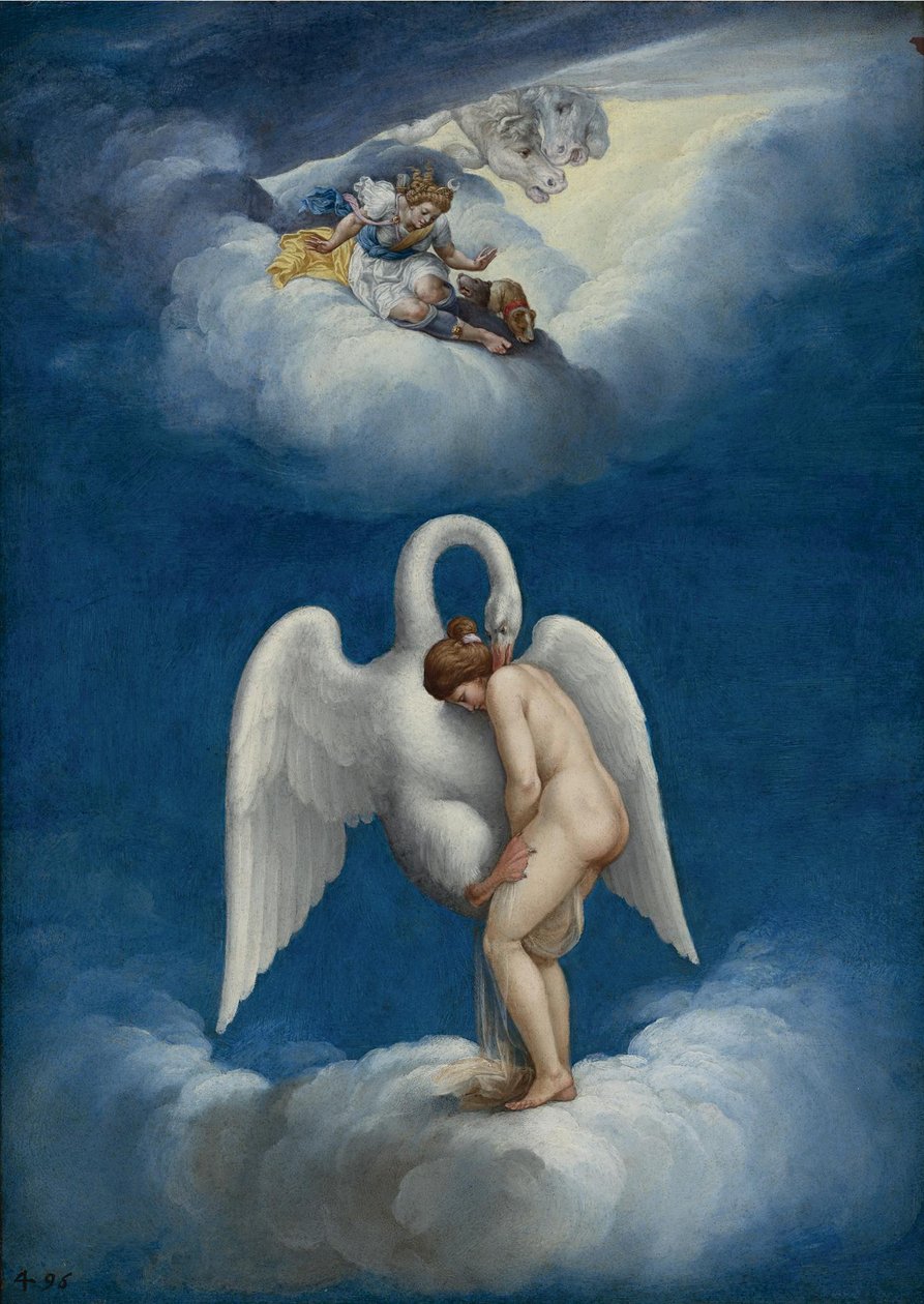 Leda e il cigno da Lelio Orsi da Novellara