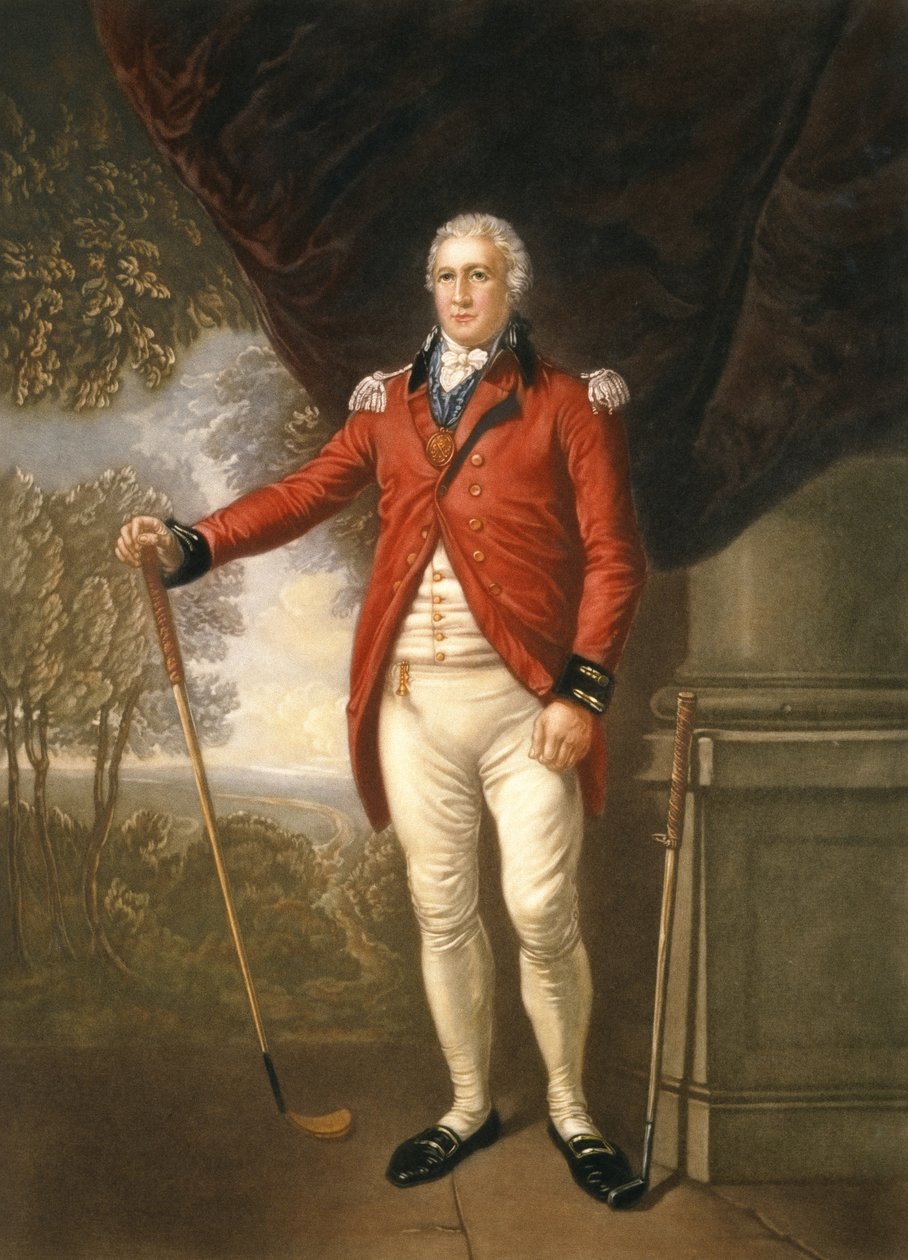 Ritratto di Henry Callender (mezzotinto colorato) da Lemuel Francis Abbott