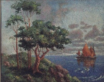 Le barche a vela, 1887 da Leo Gausson