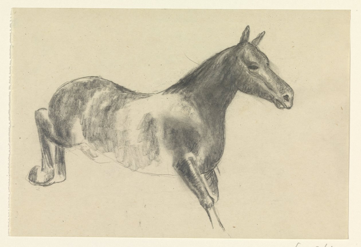 Cavallo che scalcia da Leo Gestel