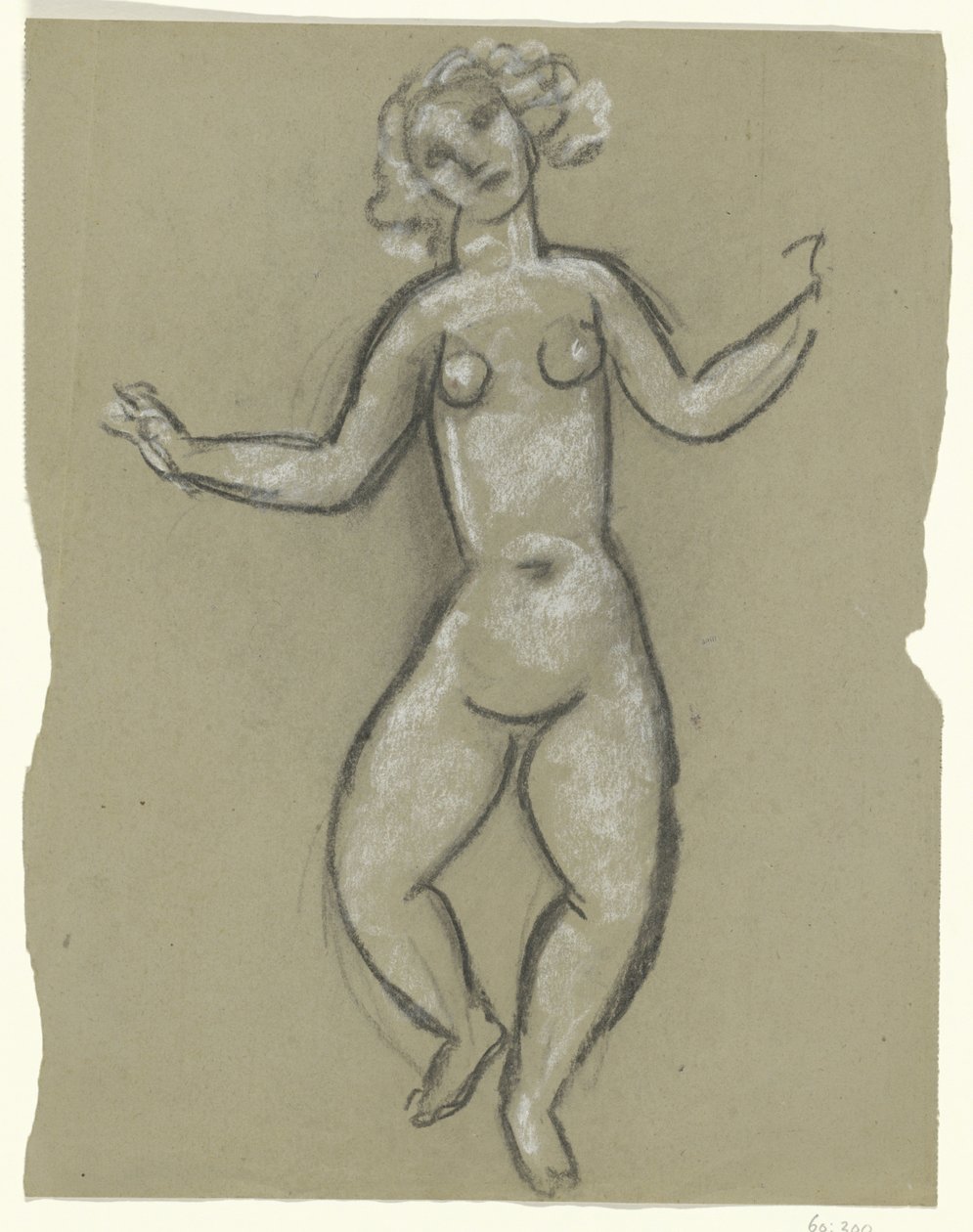 Nudo femminile danzante da Leo Gestel