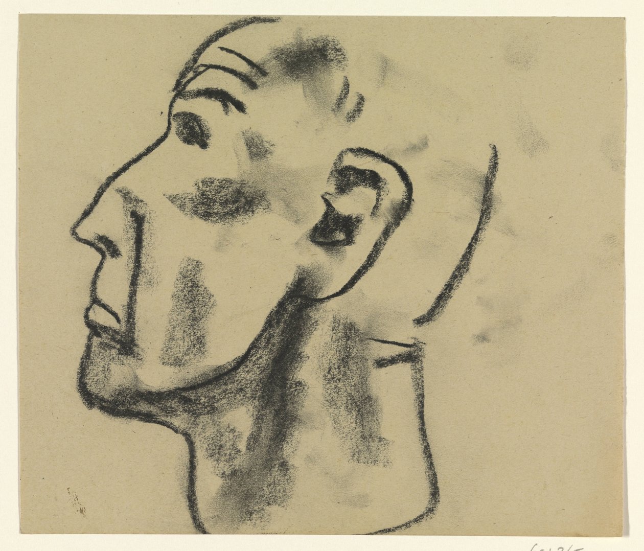 Testa di uomo da Leo Gestel