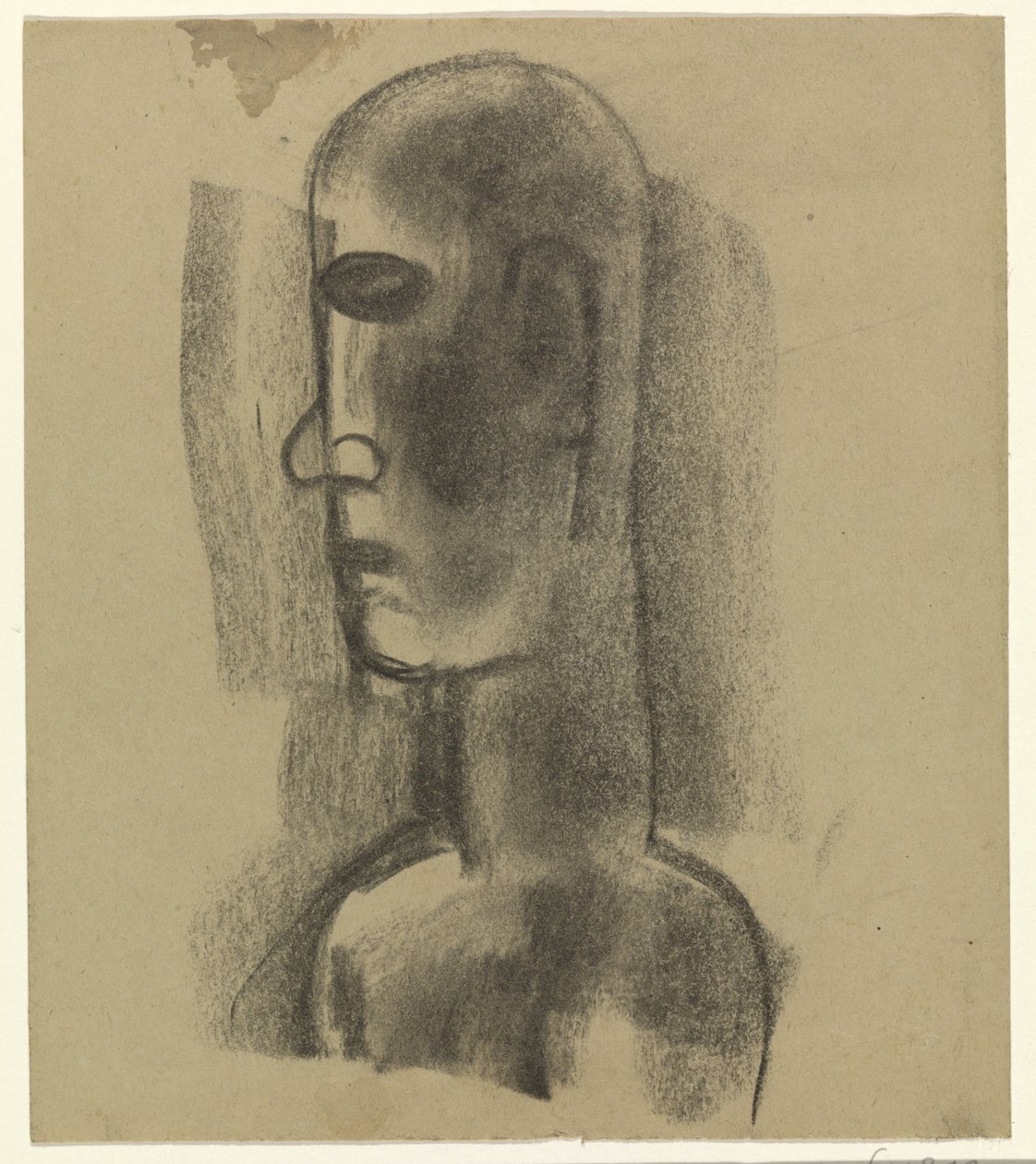 Testa di uomo da Leo Gestel