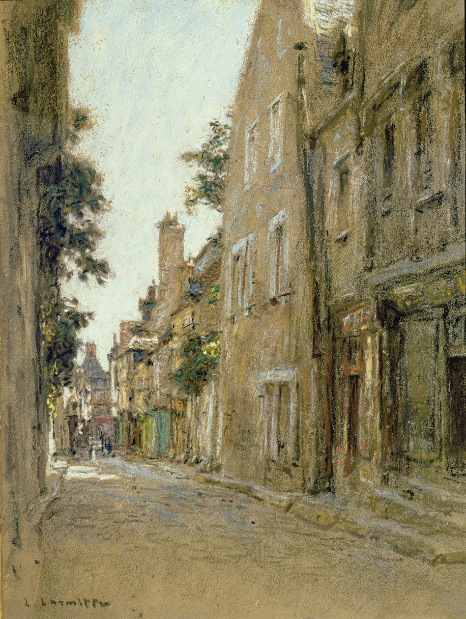 Rue Coursarlon, Bourges, c.1890 da Leon Augustin Lhermitte