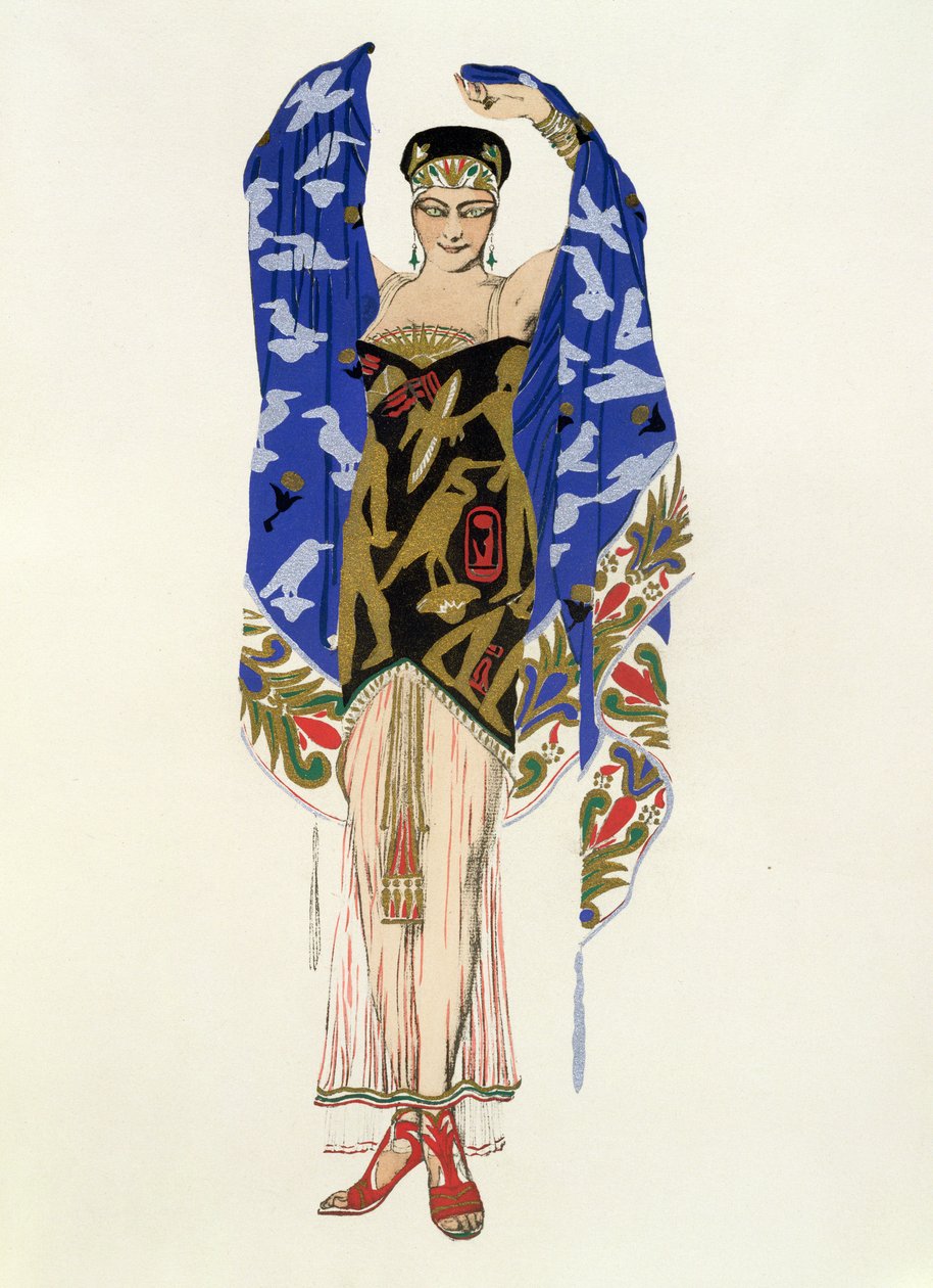 Costume per una ballerina da Leon Bakst
