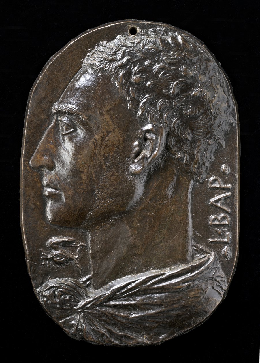 Autoritratto, c.1435 da Leon Battista Alberti