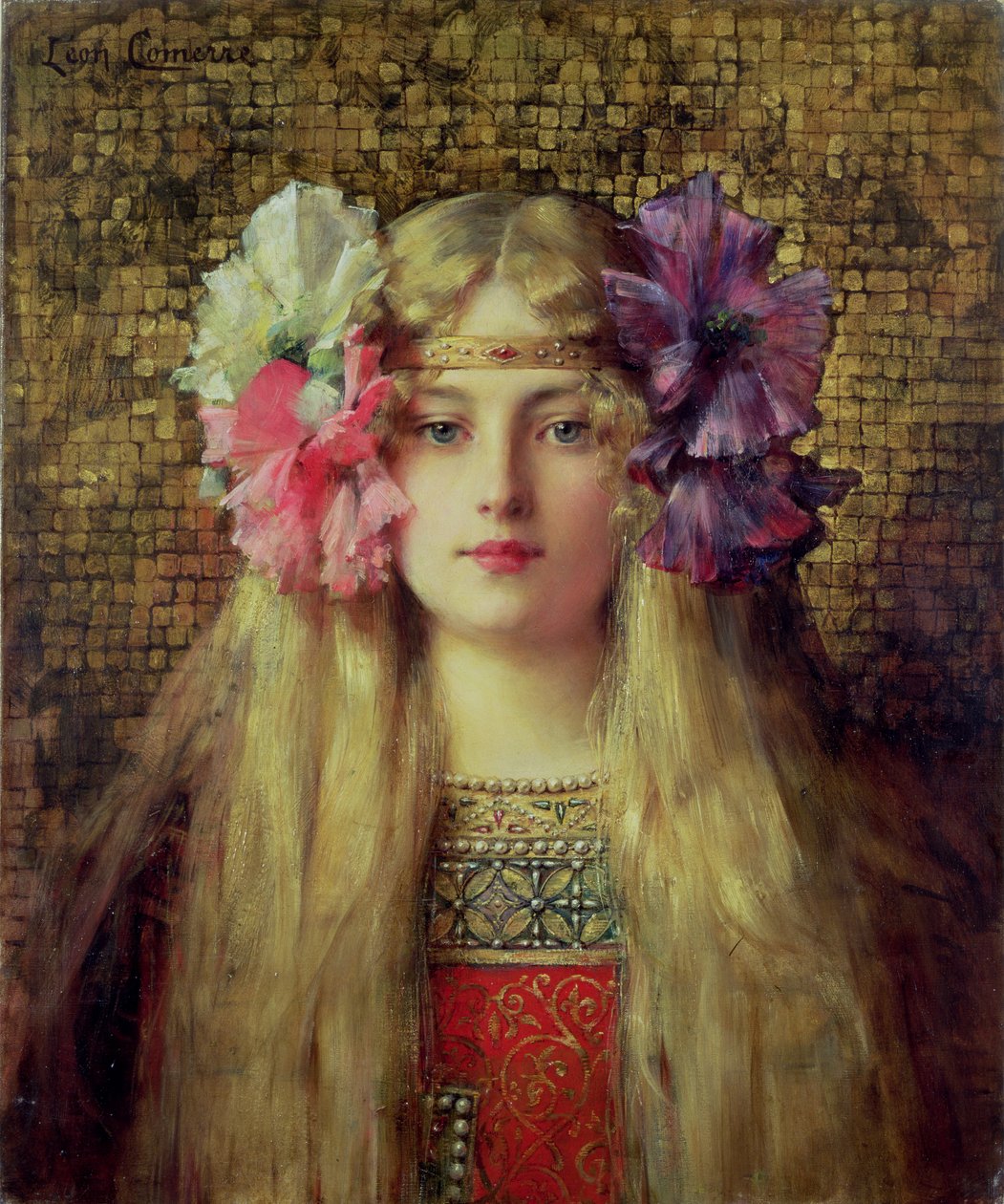 La donna bionda da Leon Francois Comerre