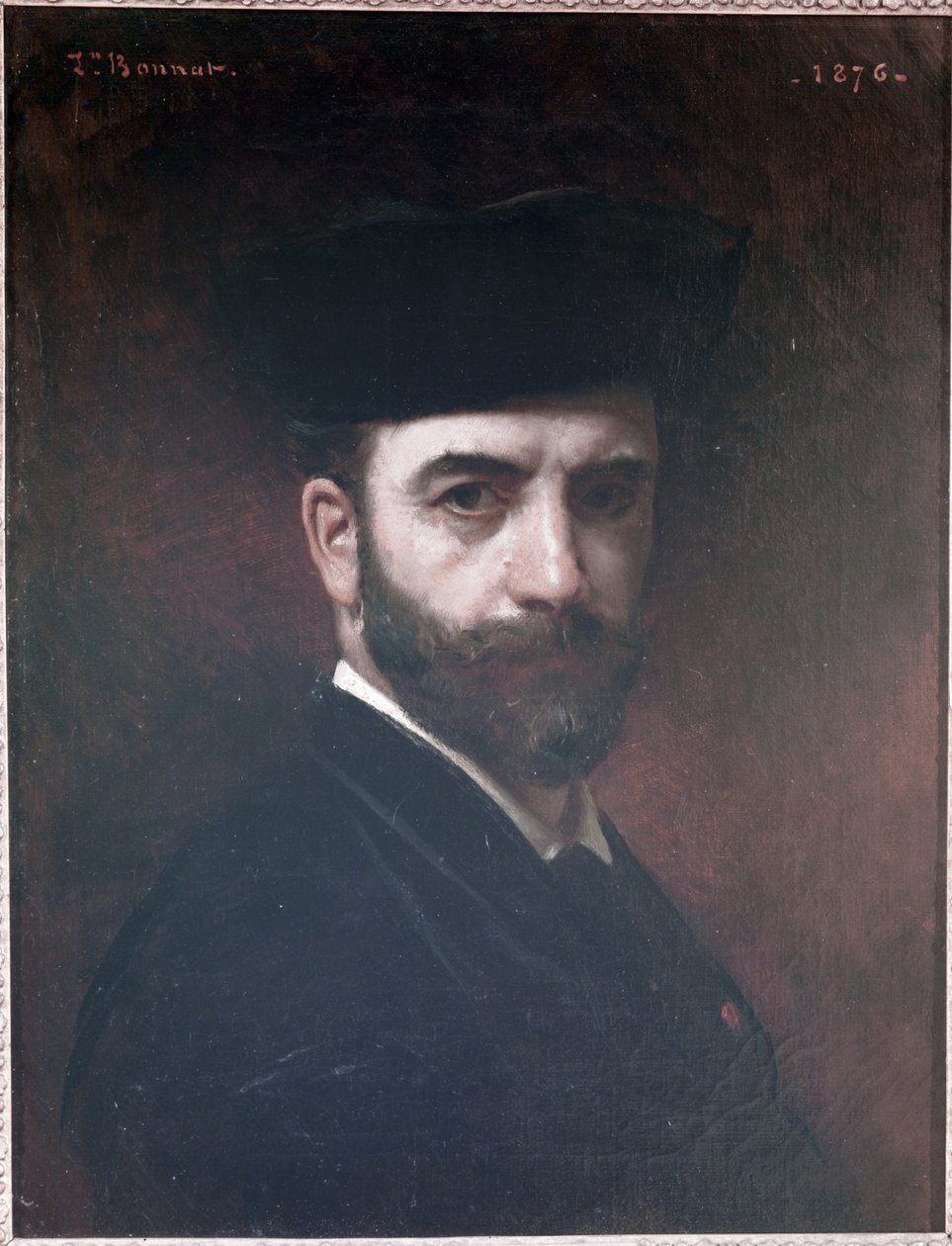 Autoritratto, 1876 da Leon Joseph Florentin Bonnat