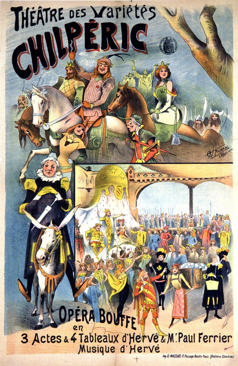 Chilperic, operetta di Hervé da Leon Choubrac