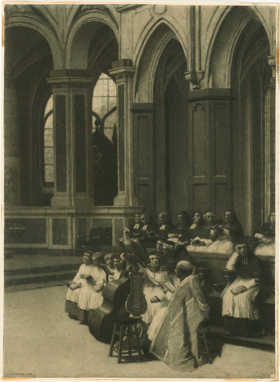 Il leggio da Leon Augustin Lhermitte