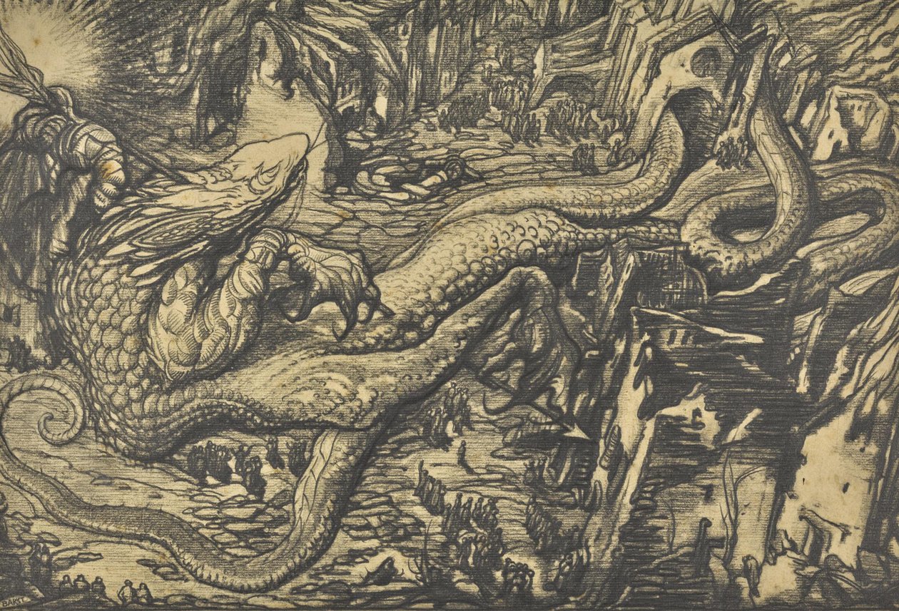 Il mostro della guerra da Leon Bakst