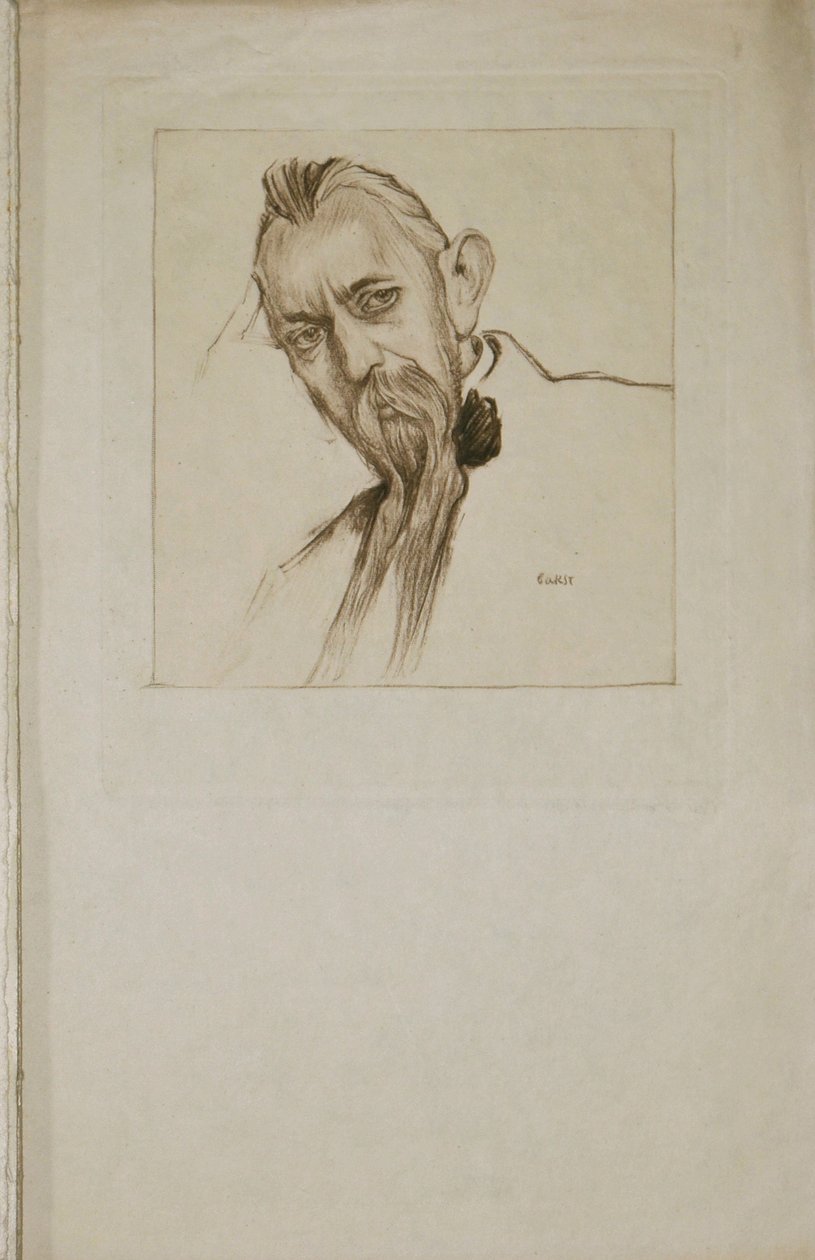 Ritratto di Sébastien Voirol 1870-1930, 1913 da Leon Bakst