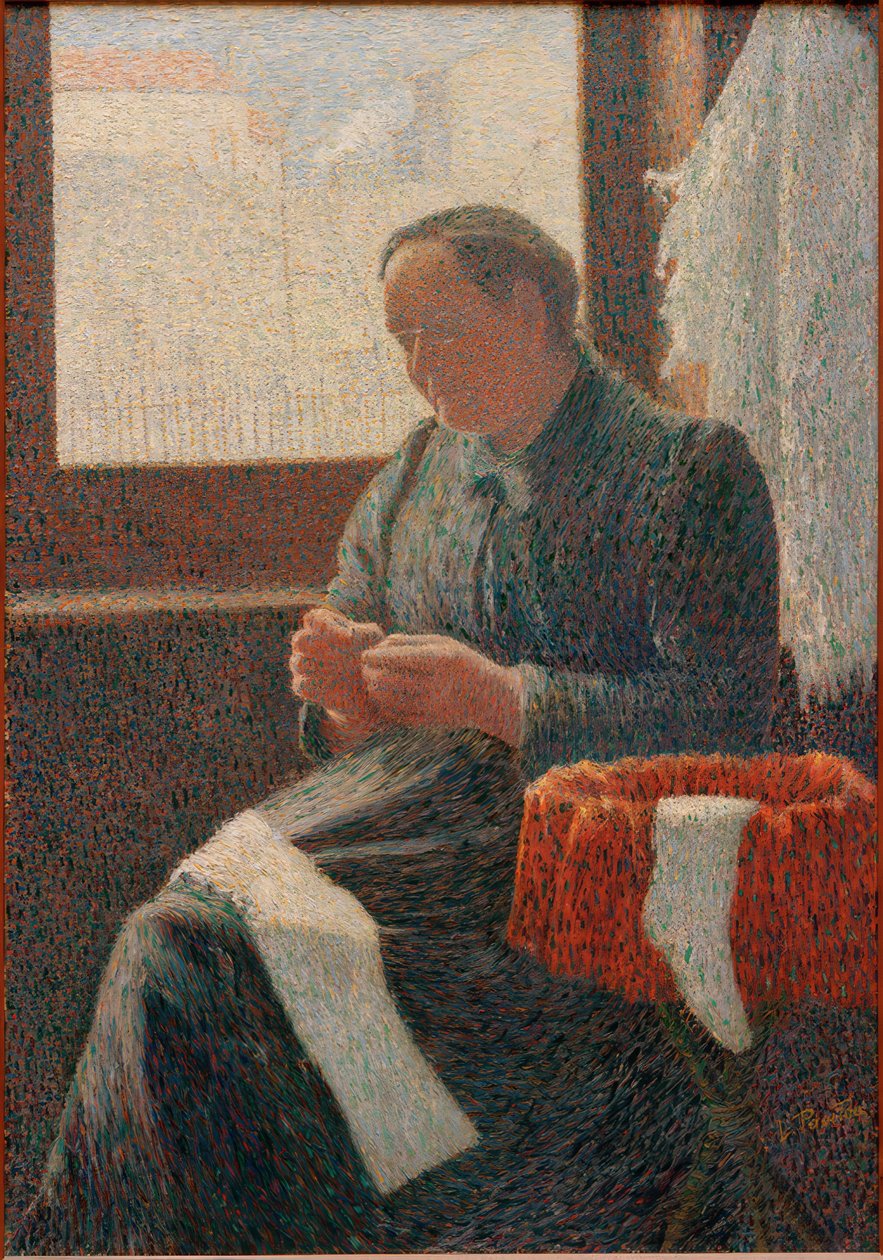 Ritratto di Madame Vallad da Leon Pourtau