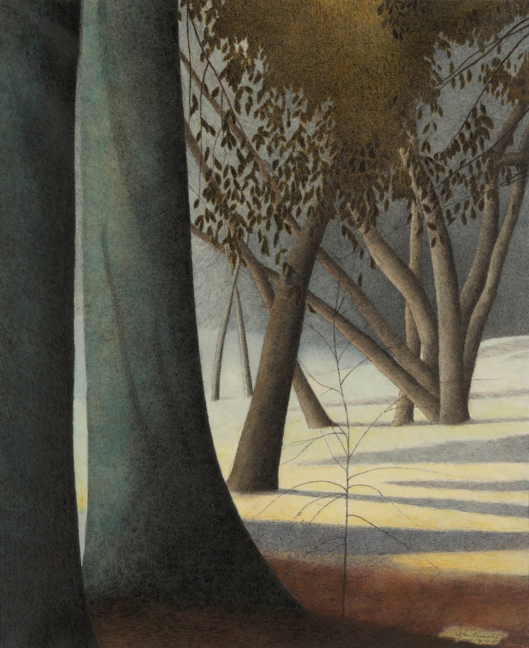 Tronchi di faggio da Leon Spilliaert