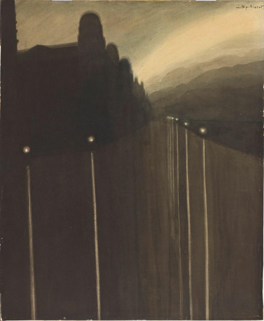 Diga di notte, 1908 da Leon Spilliaert