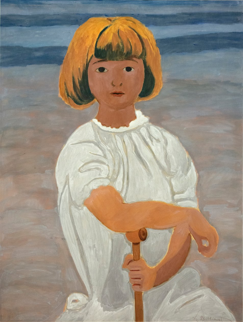 Ragazza sulla spiaggia da Leon Spilliaert
