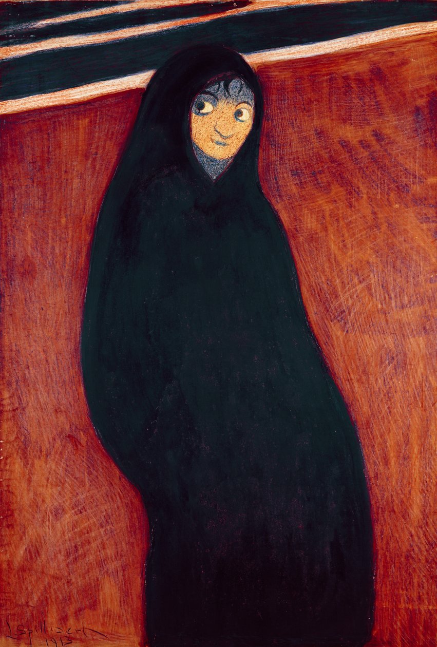 Figura incappucciata da Leon Spilliaert