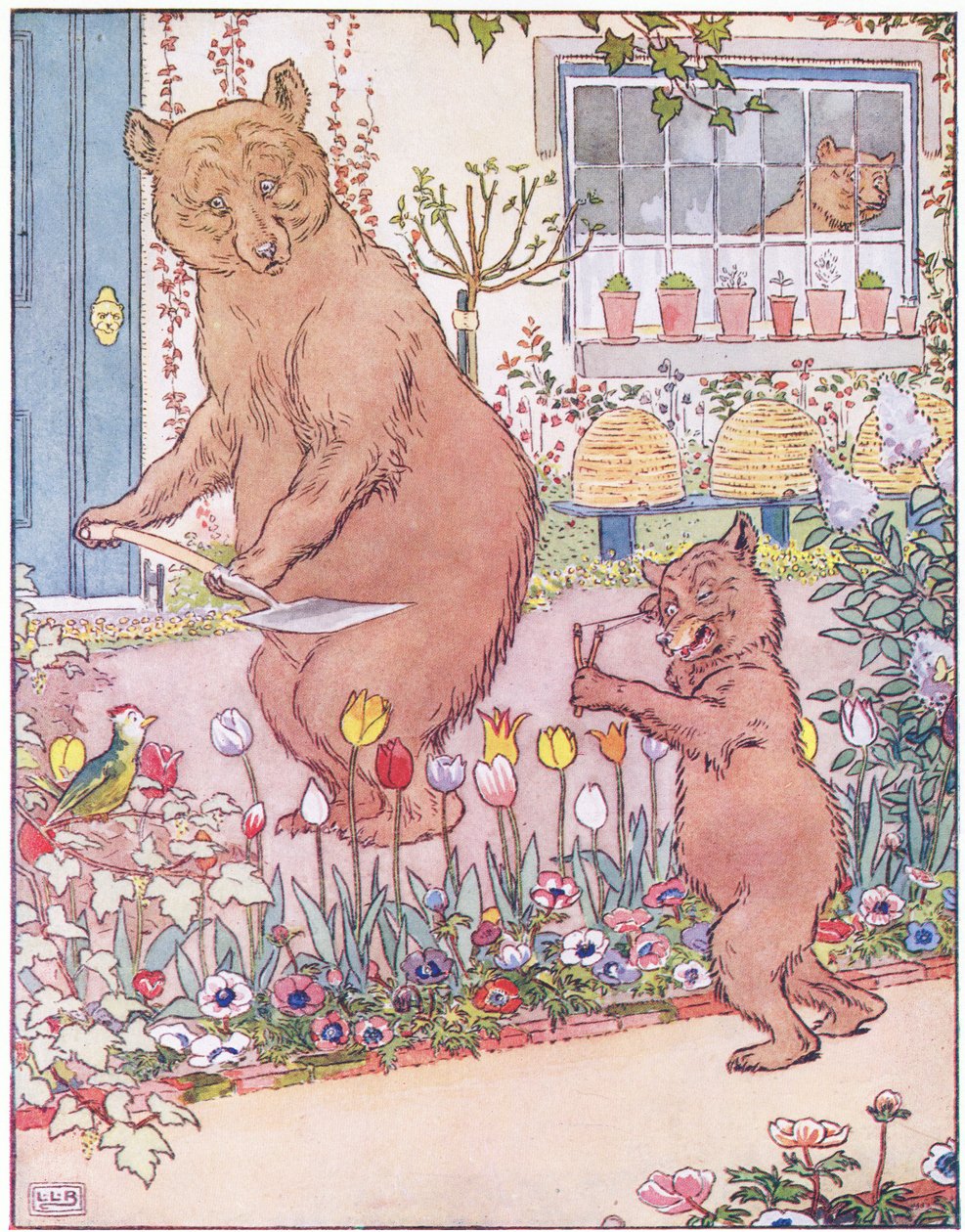 I tre orsi, che vivevano insieme in una casa nel bosco da Leonard Leslie Brooke