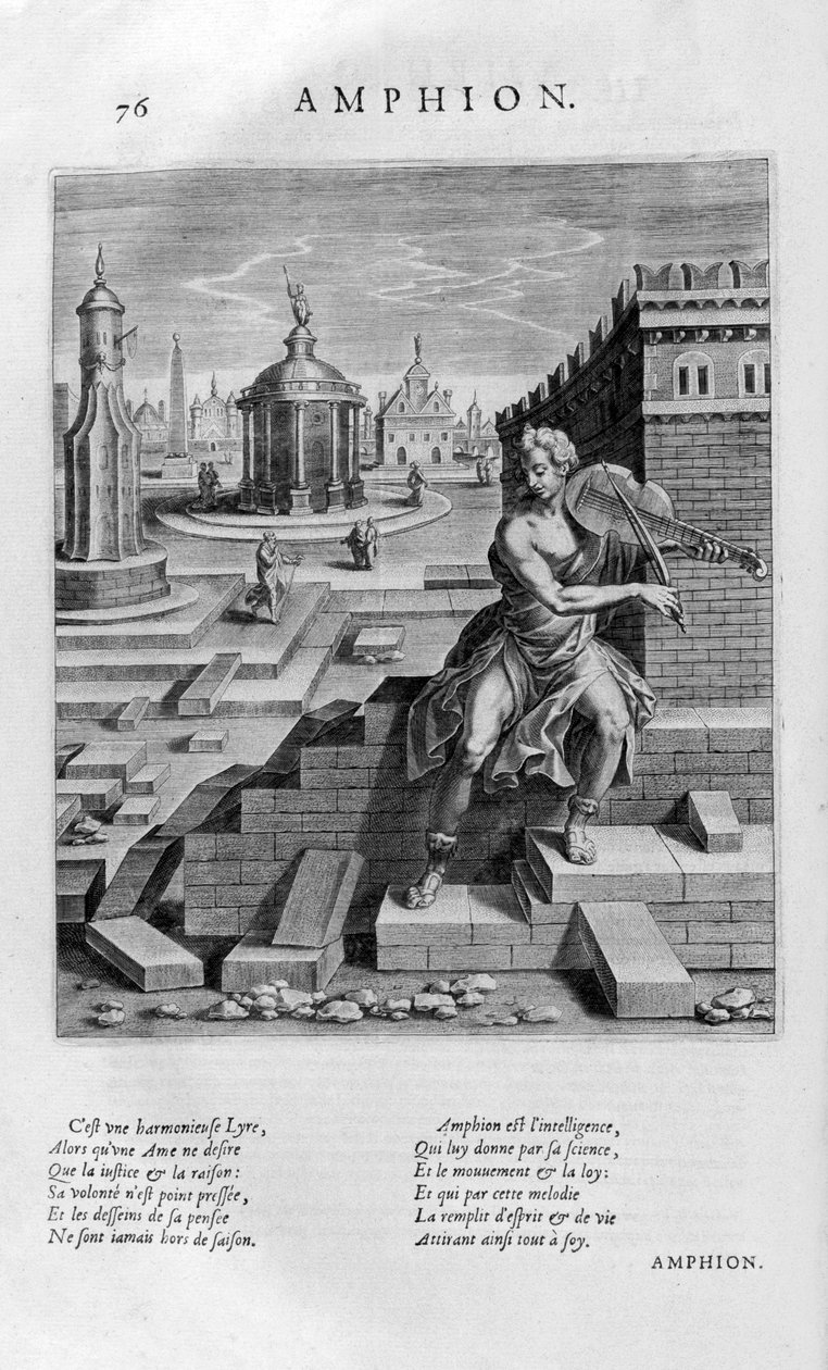 Amphion, 1615 da Leonard Gaultier