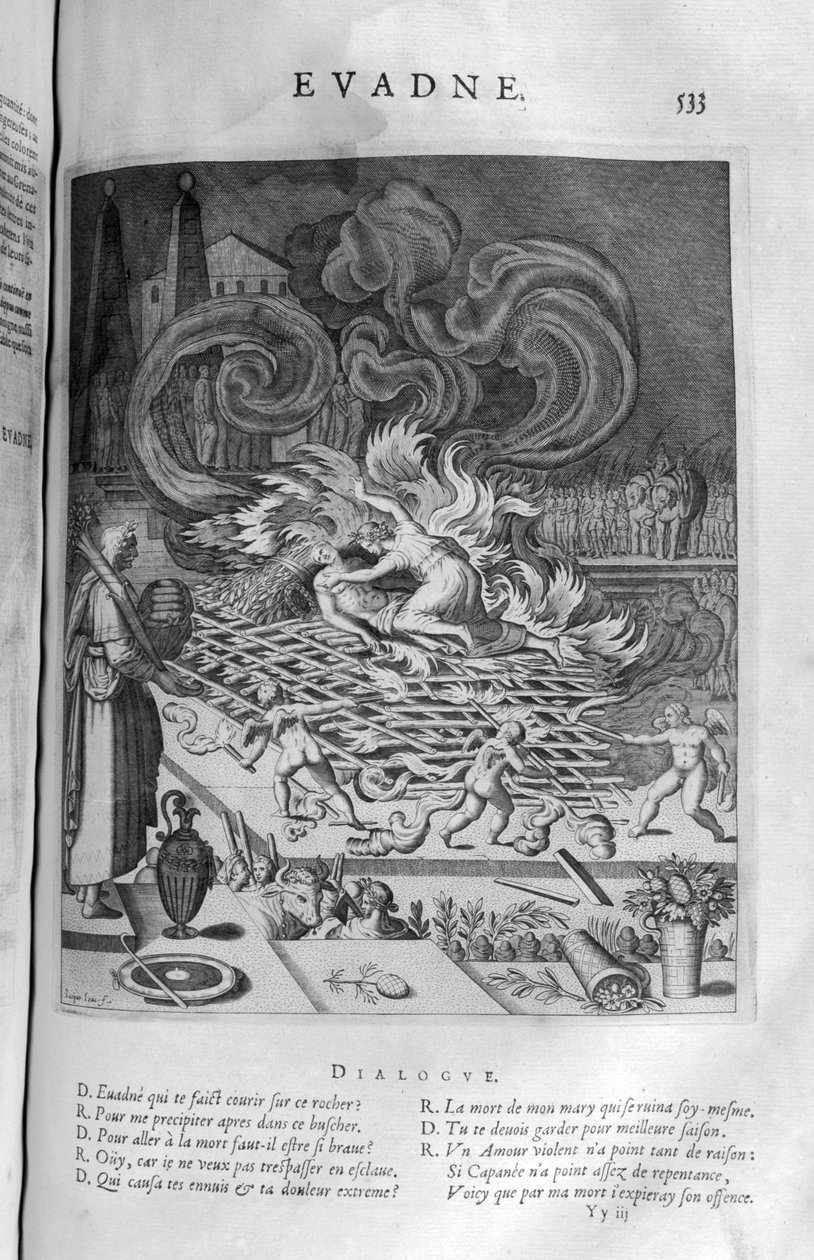 Evadne, 1615 da Leonard Gaultier