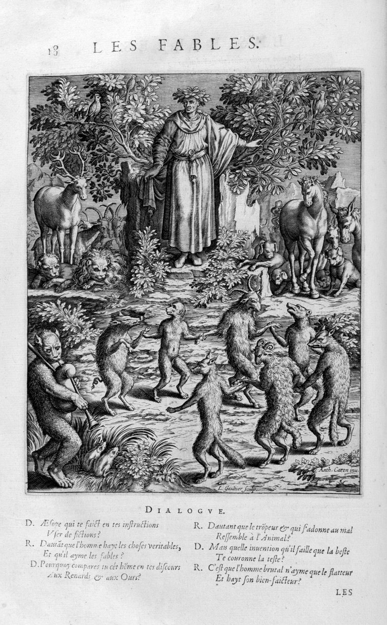 Favole, 1615 da Leonard Gaultier