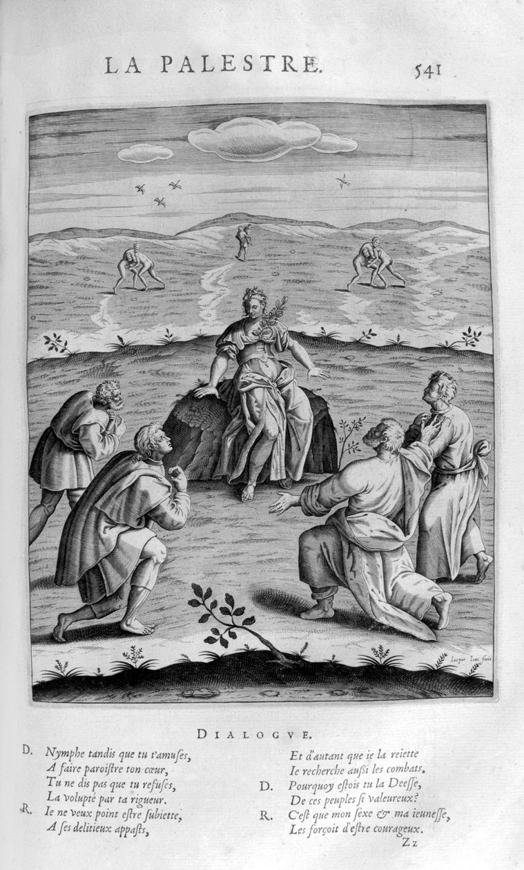La palestra, 1615 da Leonard Gaultier